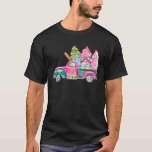 T-shirt Gnomes Glaces Cute-Cream Camion Amoureux D'Été D