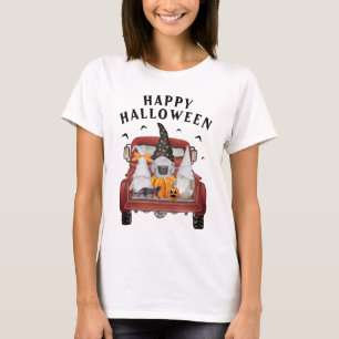 T-shirt Gnomes Halloween Camion Vintage