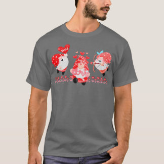 T-shirt Gnomes mignons Cupid Love Heart Joyeux Valentines