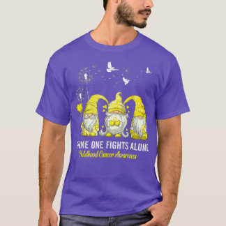T-shirt Gnomes One combat seul la sensibilisation au cance