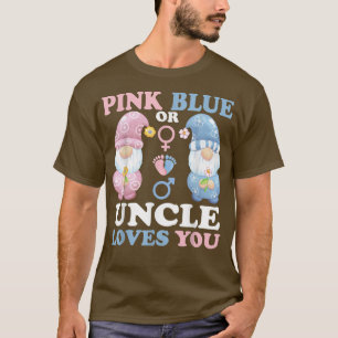 T-shirt Gnomes Pink or Blue Uncle Aime Votre Bébé Genre Re