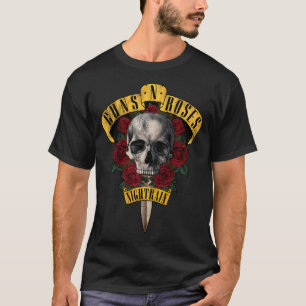 T-shirt Gnr Guns N Rosessimple Gnr Guns Et Rosesdrôle Gnr