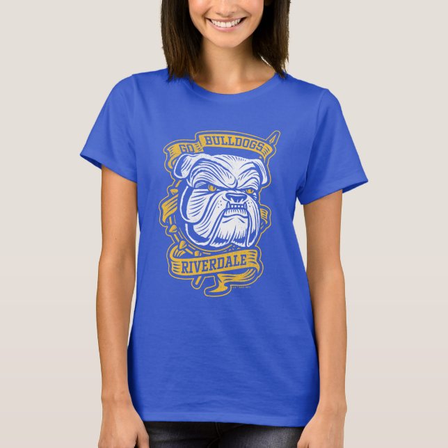 T-shirt Go Bulldogs - Riverdale Mascot Banner (Devant)