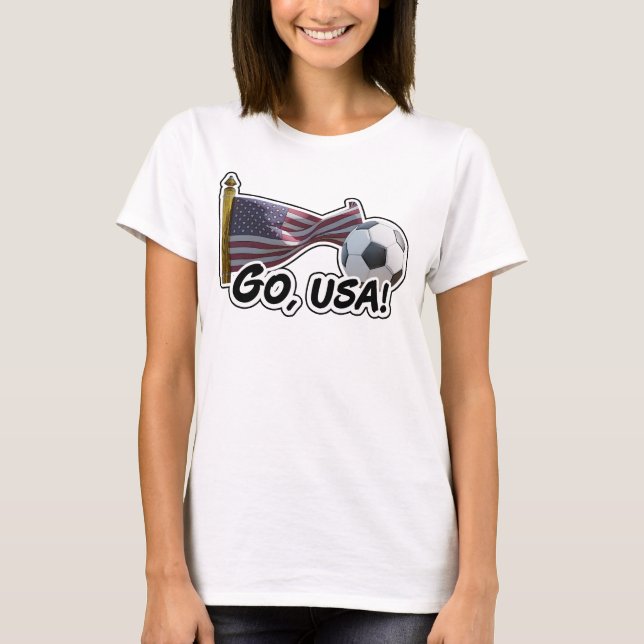 T-shirt Go, Fan de football américain (Devant)