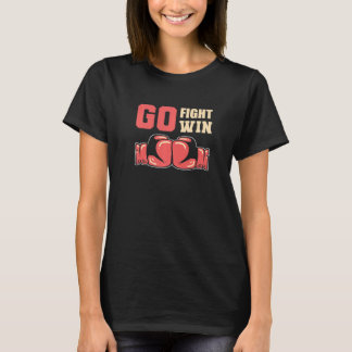 T-shirt Go Fight Win Boxer ou Athlete Premium