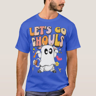 T-shirt Go Ghouls Halloween Ghost Super Retro les années 7