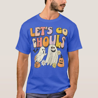 T-shirt Go Ghouls Halloween Ghost Super Retro les années 7