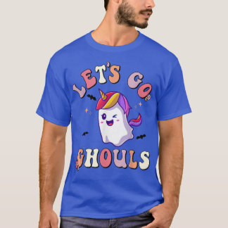 T-shirt Go Ghouls Unicorn Floral Ghost Hippie 2464