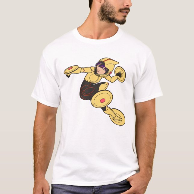 T-shirt Go Go Go Go Tomago Jaune (Devant)