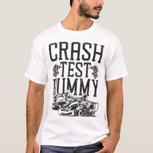 T-shirt Go Kart Crash Test Dummy Vintage