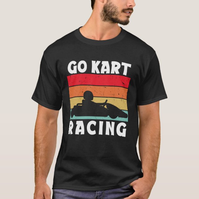 T-shirt Go Kart Racing  1 (Devant)