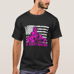 T-shirt Go Kart Racing Course Karting Go Cart Racer