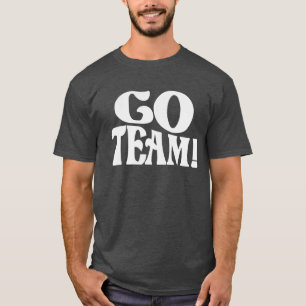 T-shirt Go Team! Sports amusants
