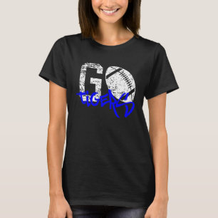 T-shirt Go Tigers Football