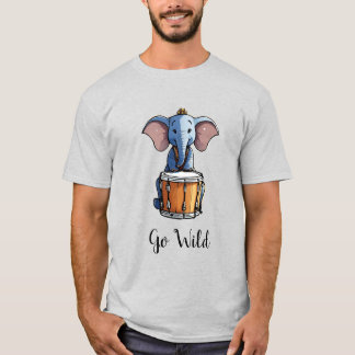 T-shirt Go Wild Elephant