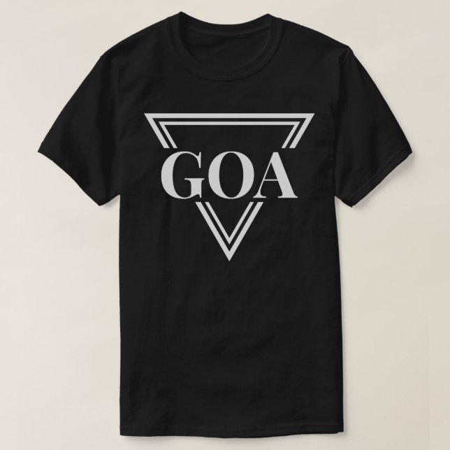 T-shirt GOA Techno House Party EDM Festival Electro Rave 4 (Design devant)