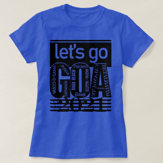 T-shirt GOA Tour 2021 (Design devant)