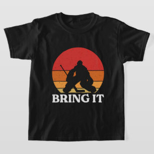 T-shirt Goalie De Hockey Sur Glace
