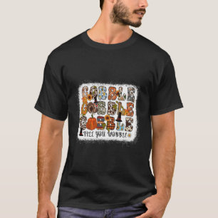 T-shirt Gobble Jusqu'À Ce Que Vous Tournez Automne Automne
