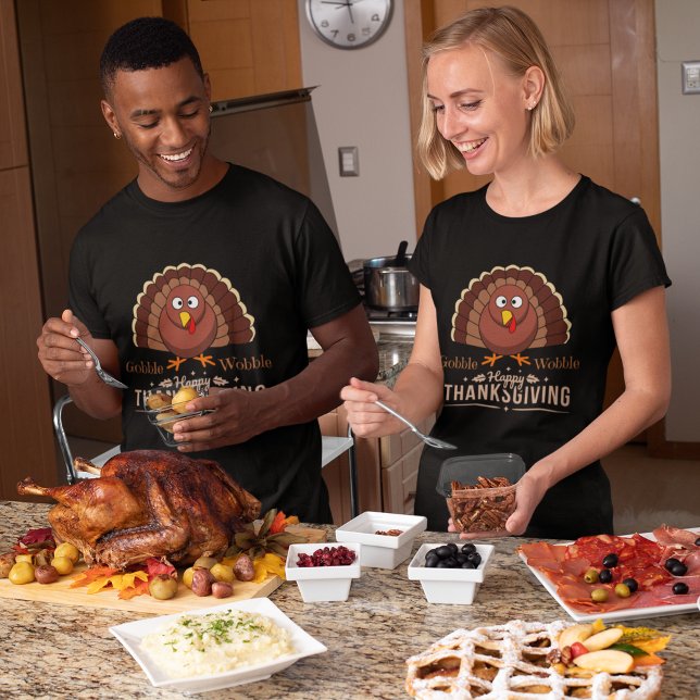T-shirt Gobble wobble bon thanksgiving mignon (Créateur téléchargé)