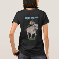 Goblin Rider Ox Racing Imaginaire Art Shirts