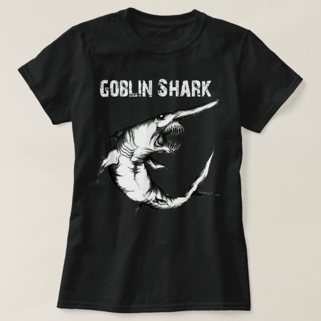 T-shirt Goblin Shark  - Goblin Shark Lovers Gifts (Design devant)