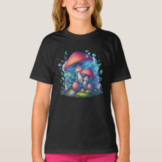 T-shirt Goblincore Esthétique et noir Cottagecore Champign