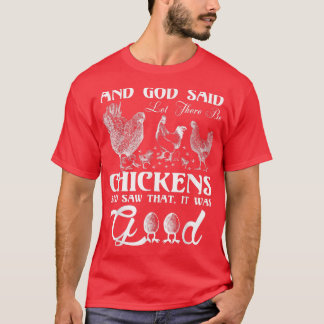 T-shirt God Chicken and Me Funnyfor chicken lovers