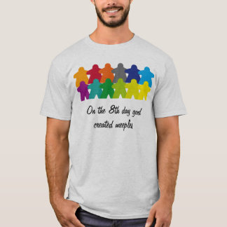 T-shirt God created