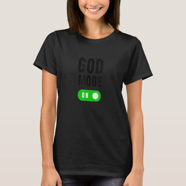 T-shirt God Mode 9 Ether Annunaki (Devant)