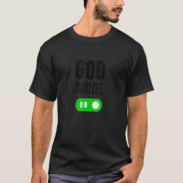 T-shirt God Mode 9 Ether Annunaki (Devant)