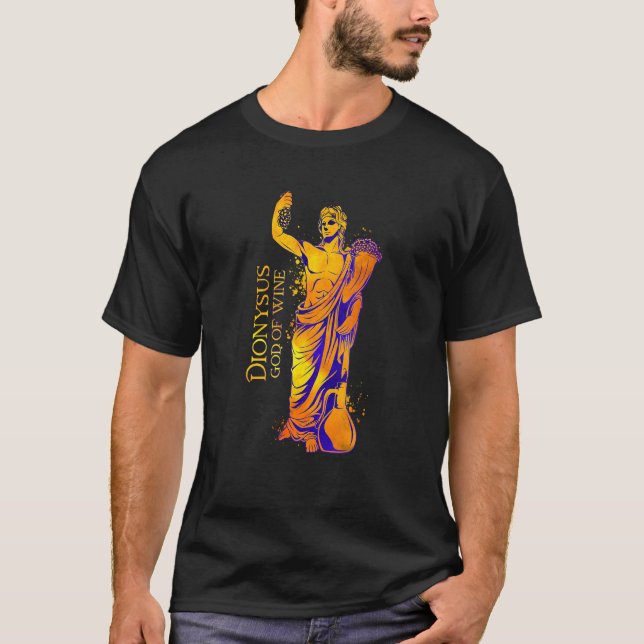 T-shirt God Of Wine  Dionysus (Devant)