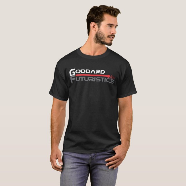 T-shirt Goddard futuriste (Devant entier)