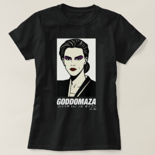 T-SHIRT GODDOMAZA EST. 1985 PT. 1 FEMMES NOIRES TEE
