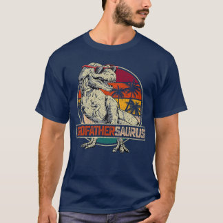 T-shirt Godfathersaurus Re Dinosaure Godfather Saurus Fami