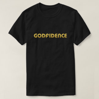T-shirt Godfidence d'or