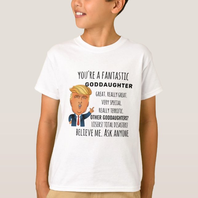 T-shirt Godgirl Funny Cadeau Anniversaire Meilleur cadeau (Devant)