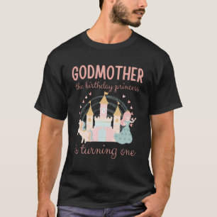 T-shirt Godmère 1er Anniversaire Princesse Premier Anniver