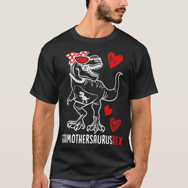 T-shirt Godmère Saurus Godmaternsaurus Dinosaur Don Pour (Devant)