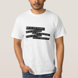 T-shirt godofthebroken