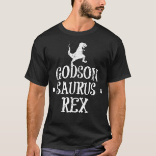 T-shirt Godson De Godmère Funny Saurus Cadeau