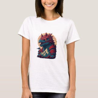 T-shirt godzilla fanart