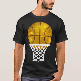 T-shirt Gold Basketball Trophée Mvp Award Cool Basketball 