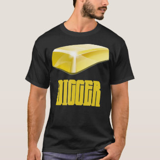 T-shirt Gold Digger Nugget Mining Gold Bar Conception pour