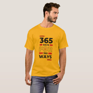 T-shirt Gold Mens