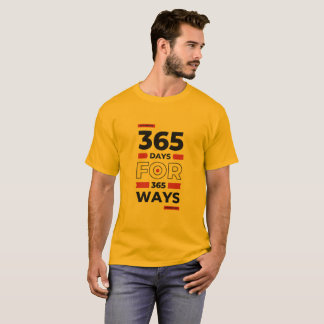 T-shirt Gold Mens