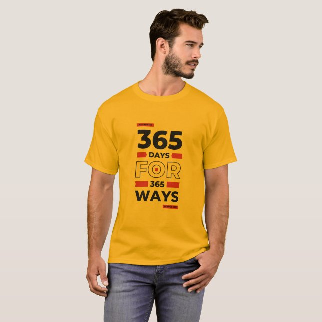 T-shirt Gold Mens (Devant entier)