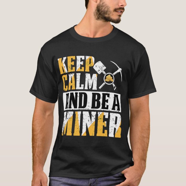 T-shirt Gold Prospector Gold Miner Digger Trésor Huntin (Devant)