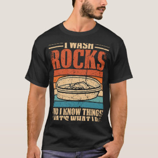 T-shirt Gold Prospector Gold Miner Digger Trésor Huntin