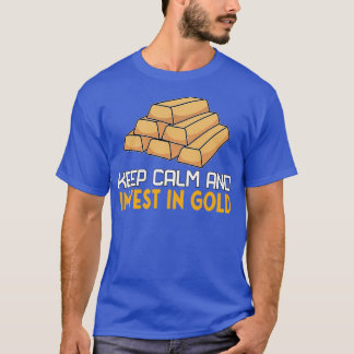 T-shirt Gold Trader Forex Trader XAUUSD Investir dans Gold